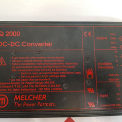 Melcher q 2000 dc-dc converter used
