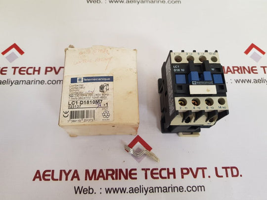 Telemecanique lc1 d1810 starter contactor 110v 50/60
