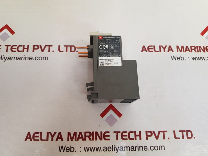 Ls mt-32 thermal overload relay 3.3(2.5-4) a
