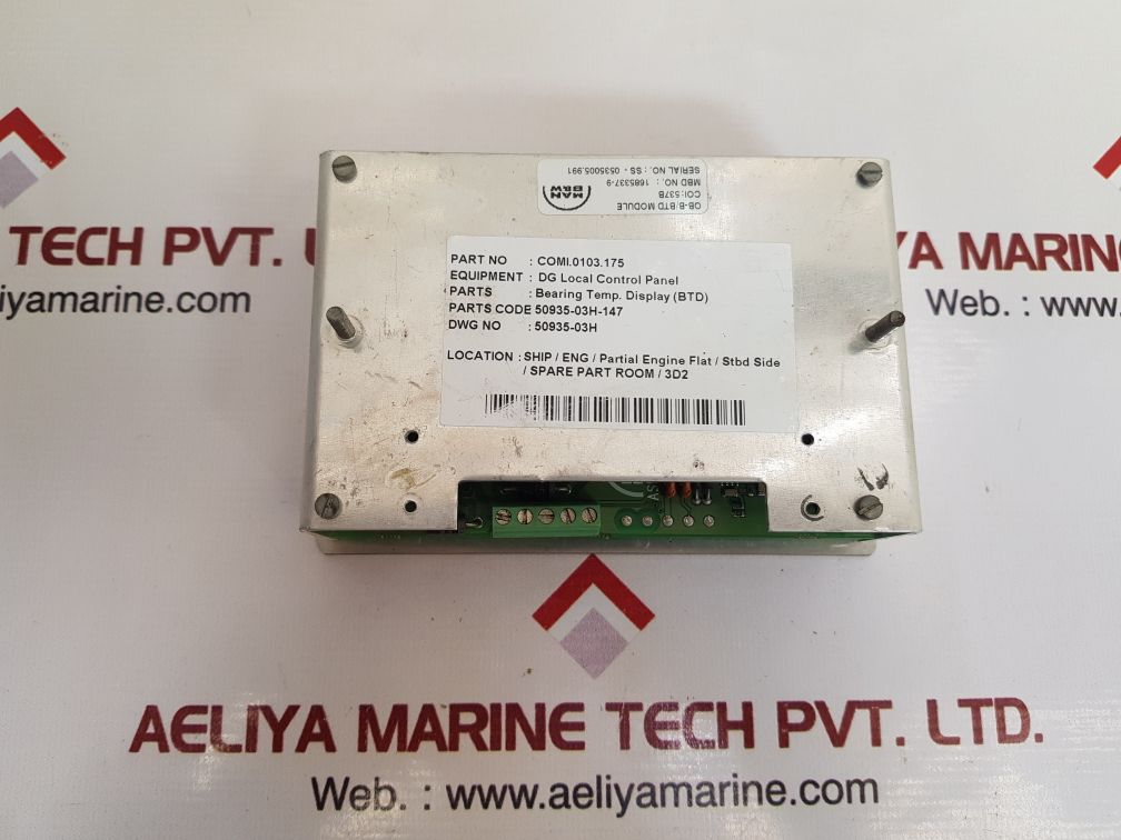 Man b&w ob-b/btd module 1685337-9
