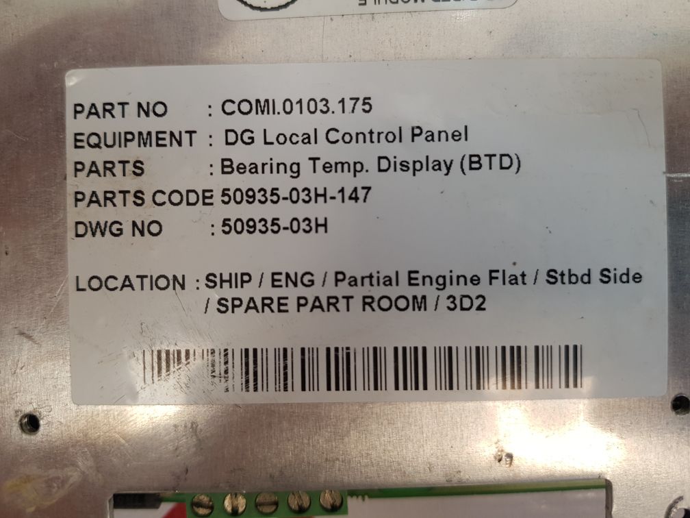 Man b&w ob-b/btd module 1685337-9
