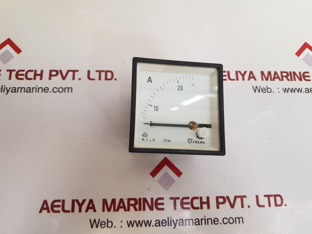 Celsa 25/5a ampere meter 
