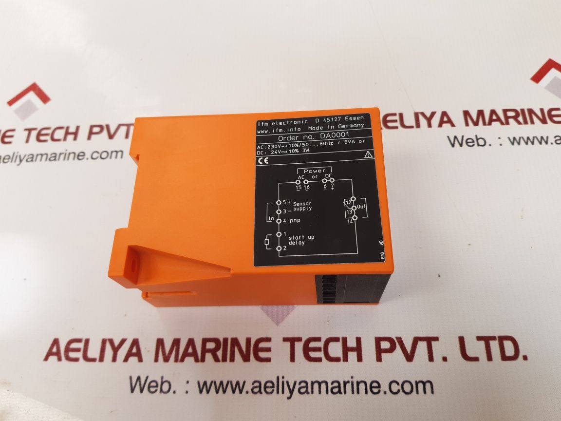 Ifm electronic a300 speed monitor da0001 
