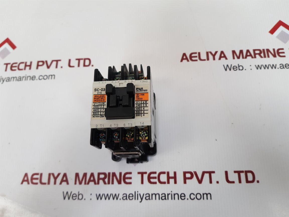 Fuji electric sc-03 [11] magnetic contactor sc11aa