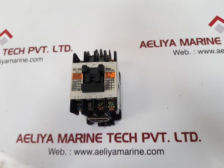 Fuji electric sc-03 [11] magnetic contactor sc11aa