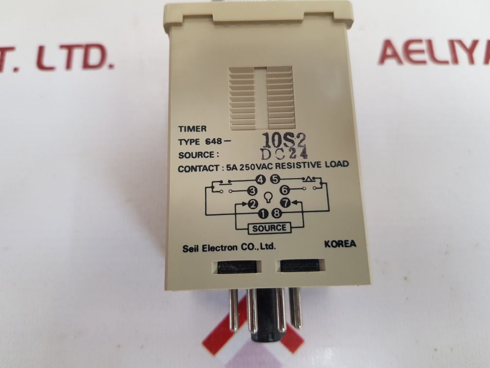 Seil electron s48-10s timer 0 to 10 sec
