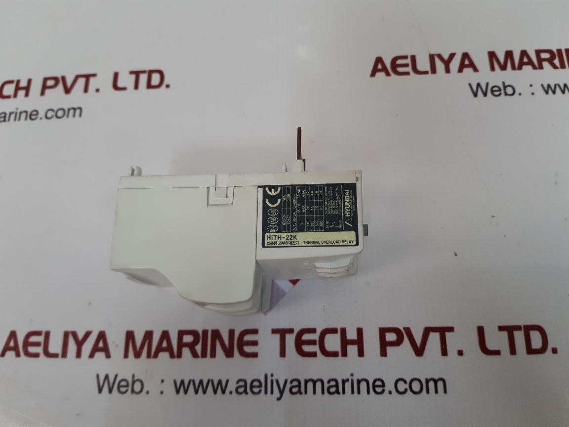 Hyundai hith-22k thermal overload relay