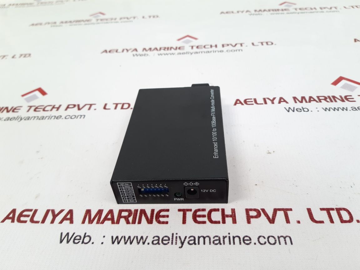 Enhanced 10/100 to 100base-fx multi- mode converter with Oem ads0128-w120100
