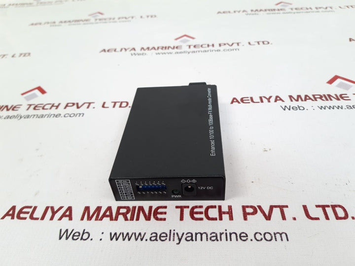 Enhanced 10/100 to 100base-fx multi- mode converter with Oem ads0128-w120100
