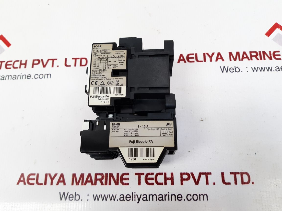 Fuji sc-05[13] magnetic contactor sc14aa
