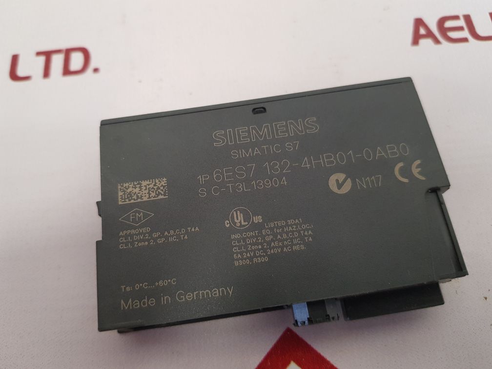 Siemens 6es7 132-4hb01-0ab0 output module
