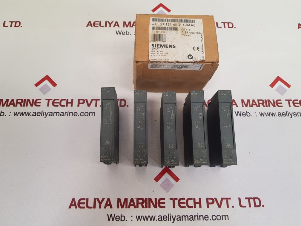 Siemens simatic s7 6es7 131-4bd01-0aa0 digital input module
