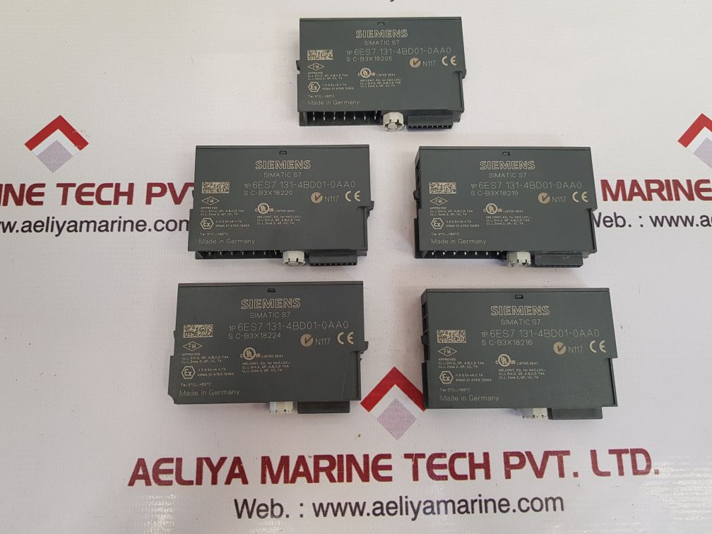 Siemens simatic s7 6es7 131-4bd01-0aa0 digital input module

