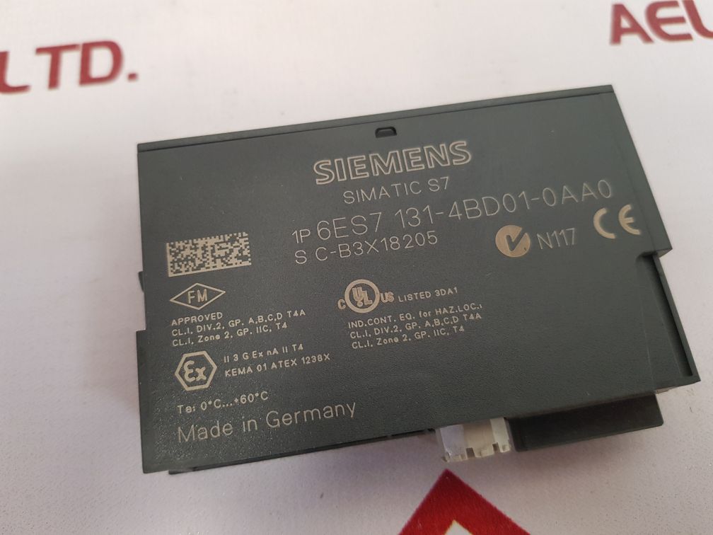 Siemens simatic s7 6es7 131-4bd01-0aa0 digital input module
