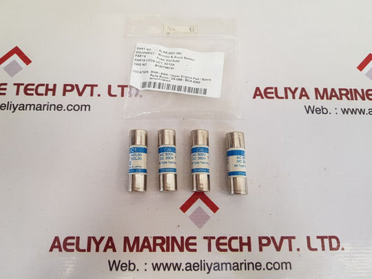 Set of 4x Utsunomiya electric uc1 cello-lite fuse 10a new
