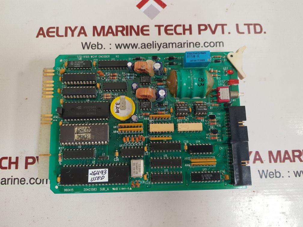 Hyundai std-k105 wcvf encoder k0 board 