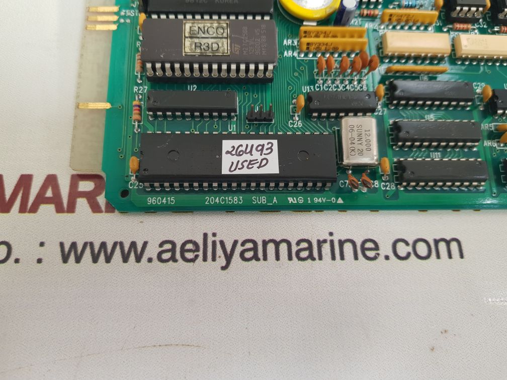 Hyundai std-k105 wcvf encoder k0 board 