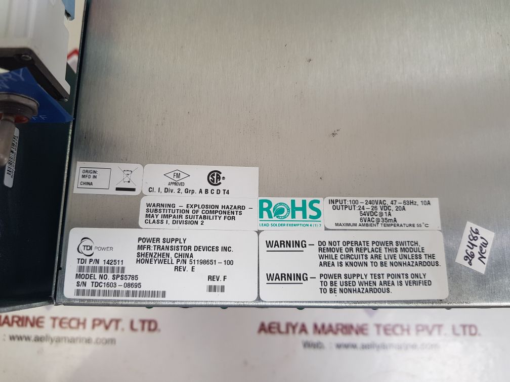 Honeywell 51404170-175 power system  51198651-100