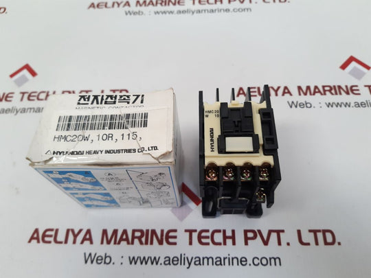 Hyundai hmc20 w10 magnetic contactor 115v 60hz 
