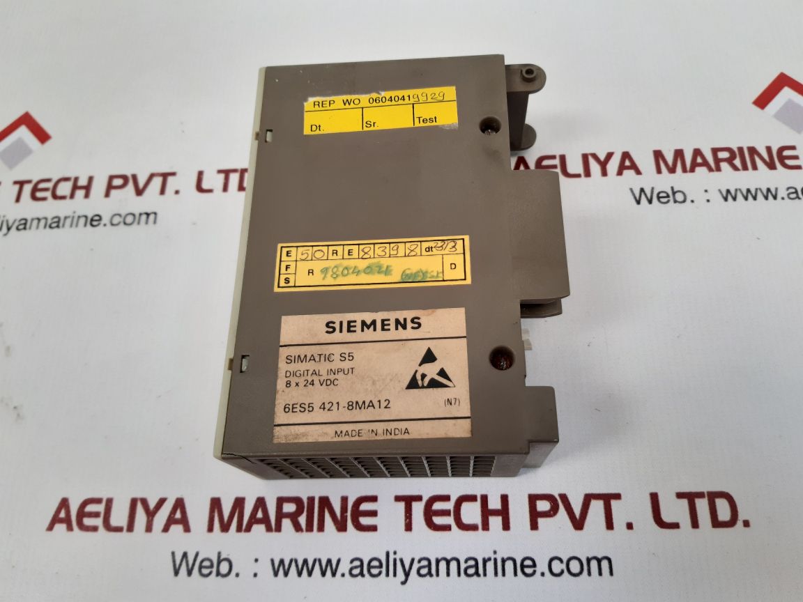 Siemens 6es5 421-8ma12 simatic s5 digital input module 
