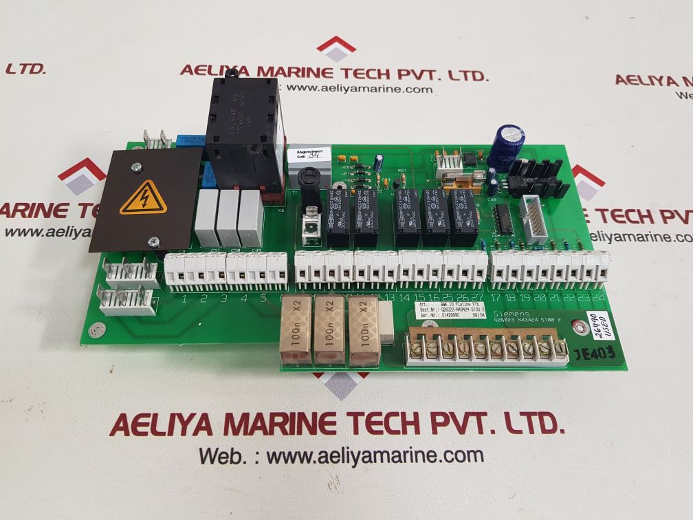 Siemens g26023-n43424-s100-2 pcb card
