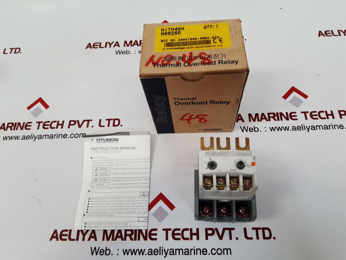 Hyundai hith-40h thermal overload relay

