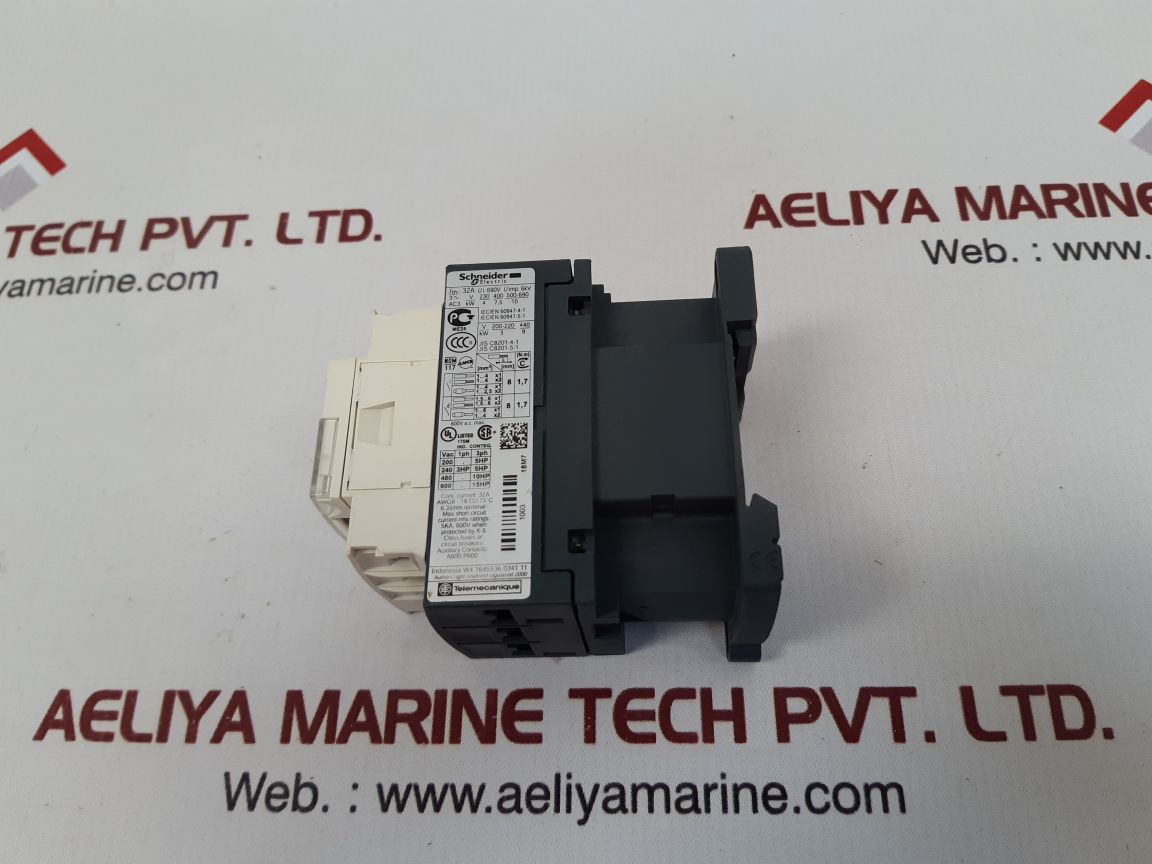 Schneider electric lc1d18f7 contactor
