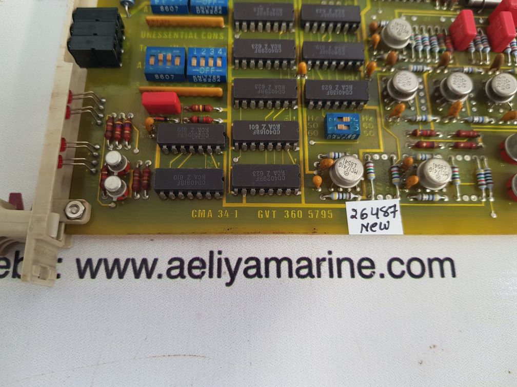 Bbc synpol cma 34 pcb card gvt 360 5795