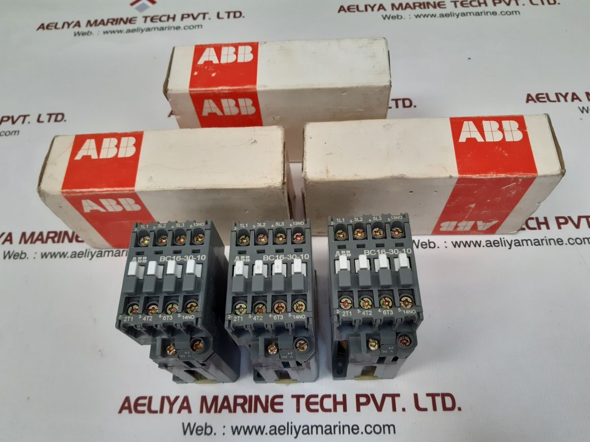 Abb bc16-30-10 contactor fpl1813001r0101
