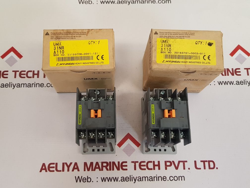 Hyundai umx 31 contactor relay

