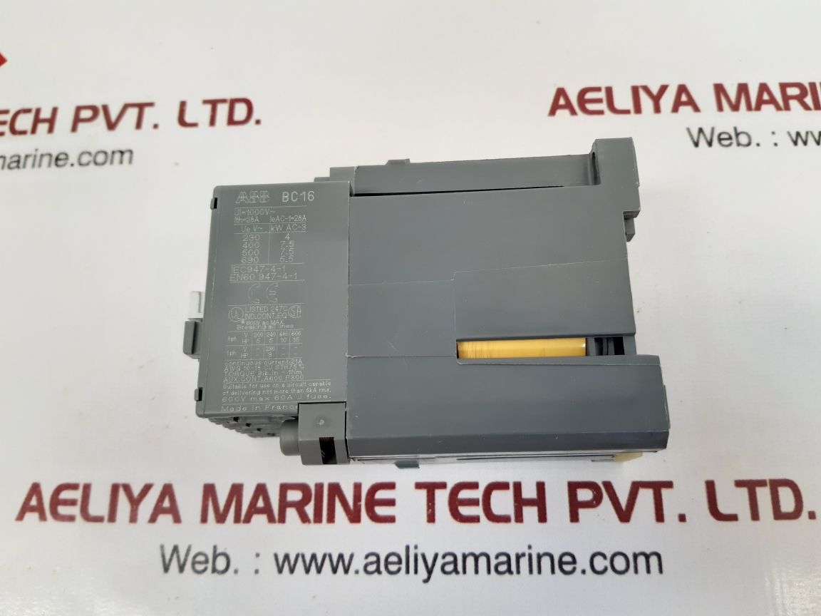 Abb bc16-30-10 contactor fpl1813001r0101
