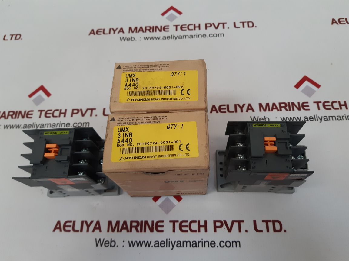 Hyundai umx31 contactor relay 400v 50hz 400~ 440v 60hz