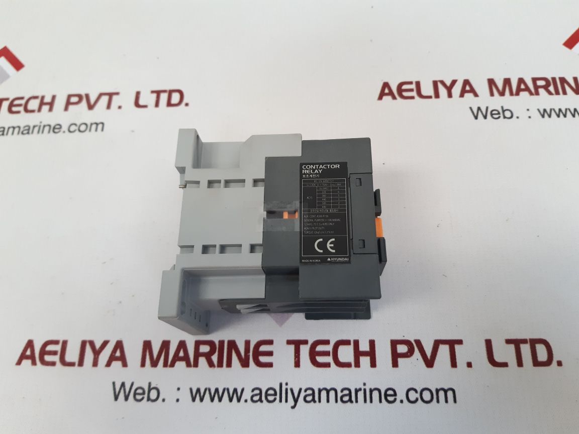 Hyundai umx31 contactor relay 400v 50hz 400~ 440v 60hz