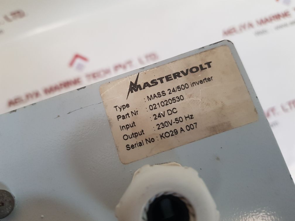 Mastervolt mass 24/500sine wave inverter 021020530
