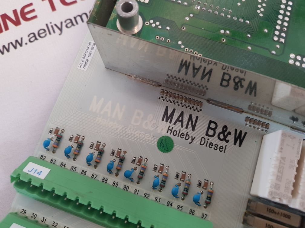 Man B&W Holeby Diesel 1698285-9 Base Module 1 Rev. 1.3
