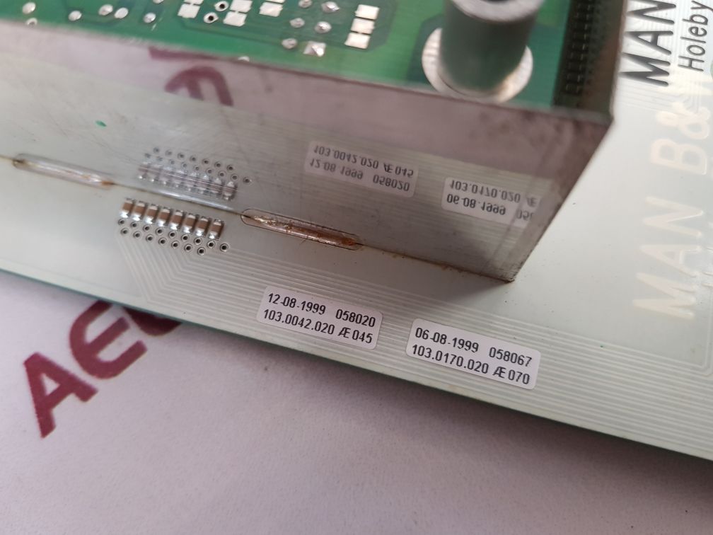 Man B&W Holeby Diesel 1698285-9 Base Module 1 Rev. 1.3