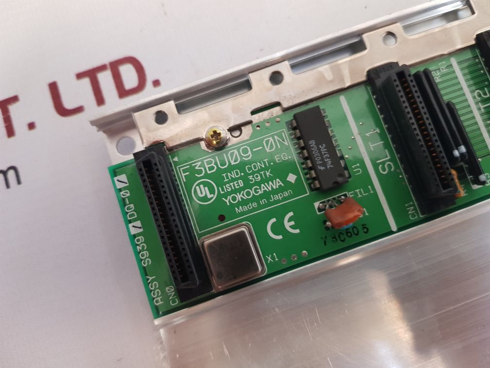 Yokogawa f3bu09-0n base module rev a2
