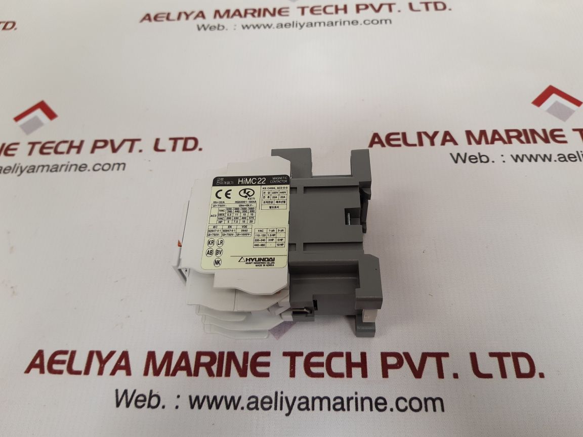 Hyundai himc 22 magnetic contactor 100v 50hz 100..110v 60hz
