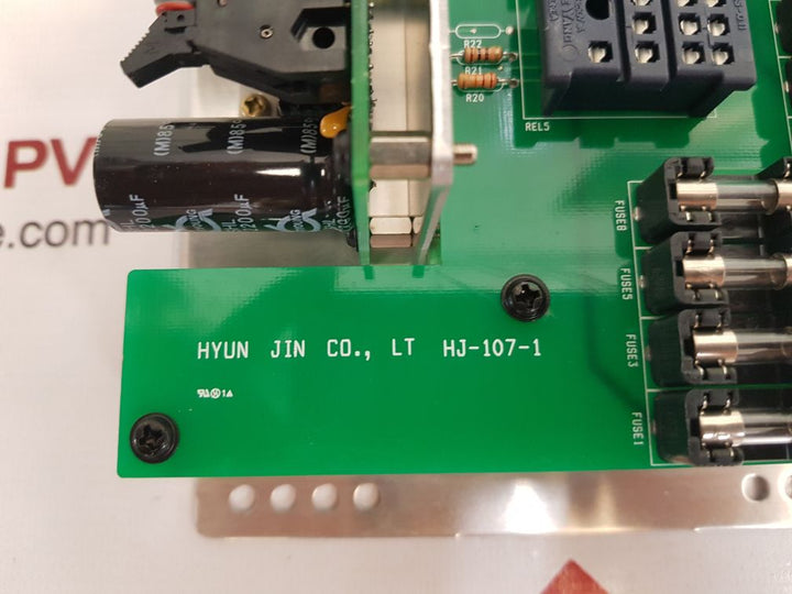 Hyun jin hj-107-1 signal light column circuit board new
