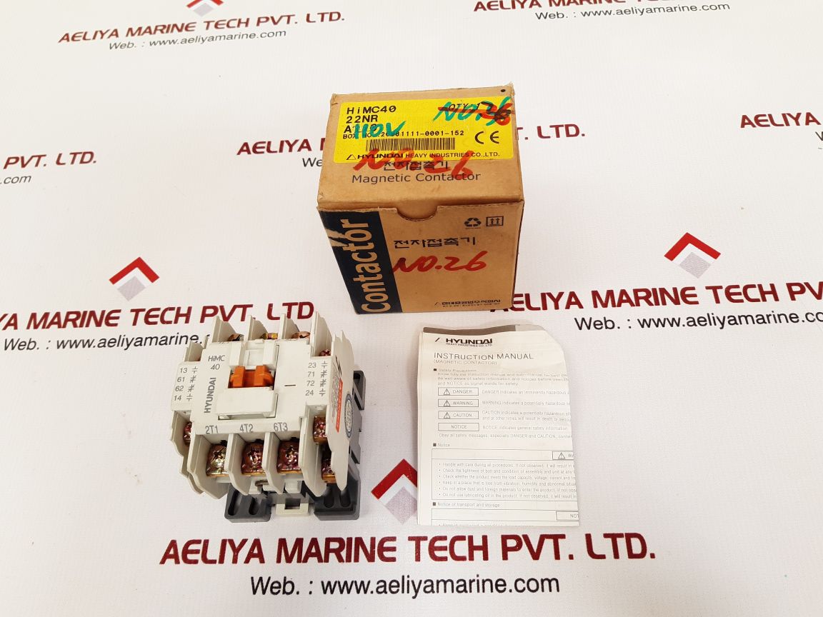 Hyundai himc 40 magnetic contactor
