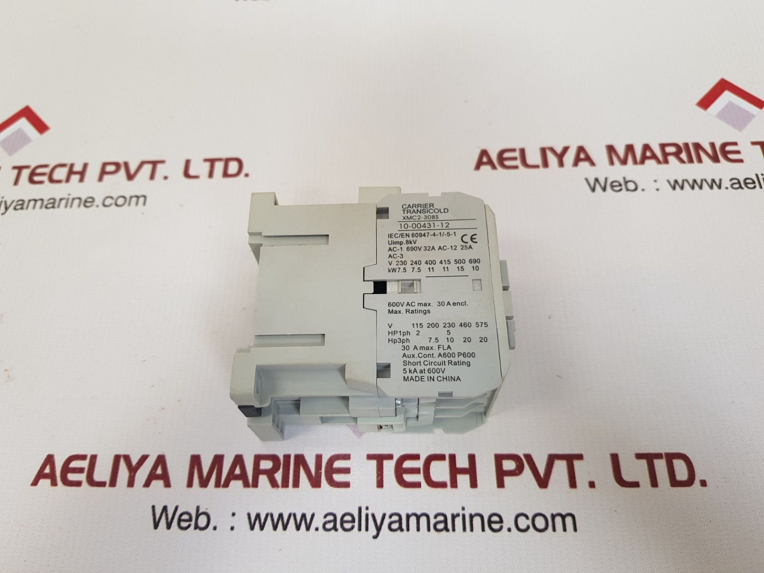 Carrier transicold xmc2-308s contactor (30 amp)10-00431-12 New
