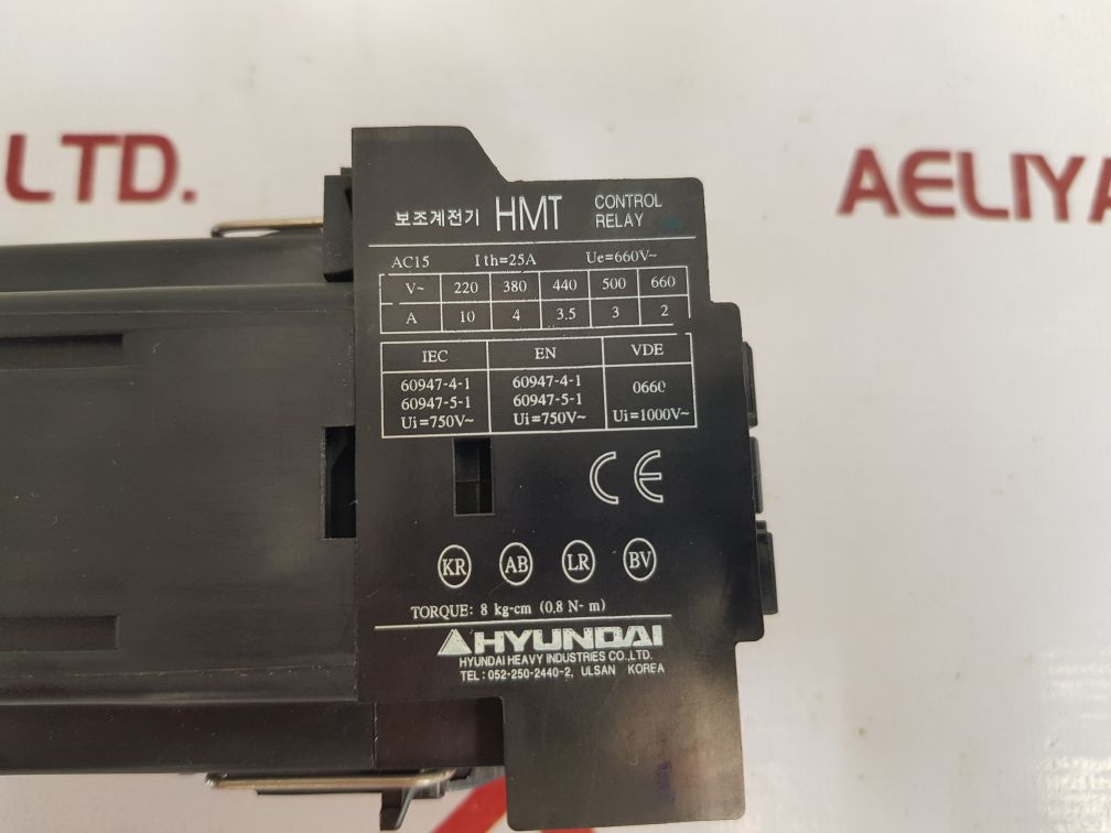 Hyundai hmt control relay
