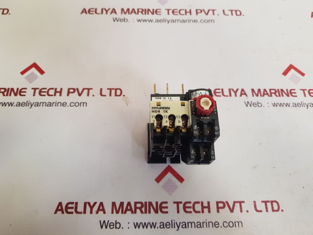 Hyundai hor 1k 15 thermal overload relay new
