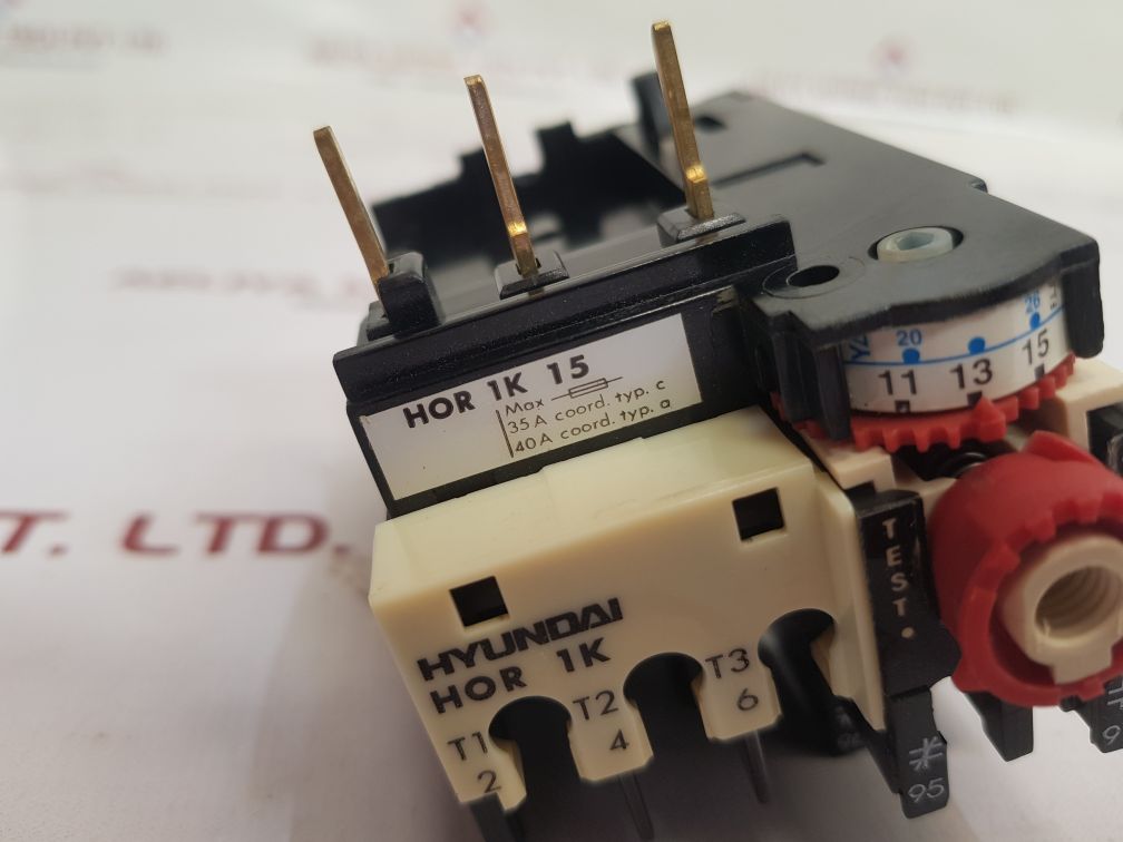 Hyundai hor 1k 15 thermal overload relay new
