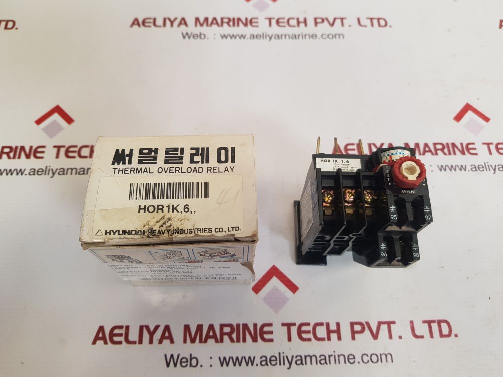 Hyundai hor 1k 1.6 terminal overload relay used
