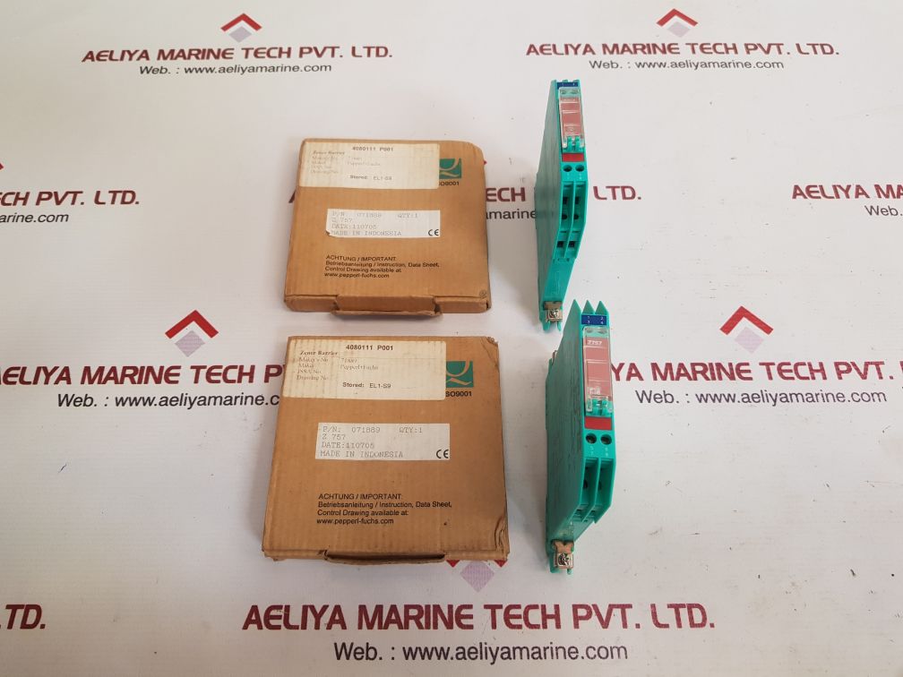Pepperl+fuchs z757 z-series safe snap barrier 71889 new
