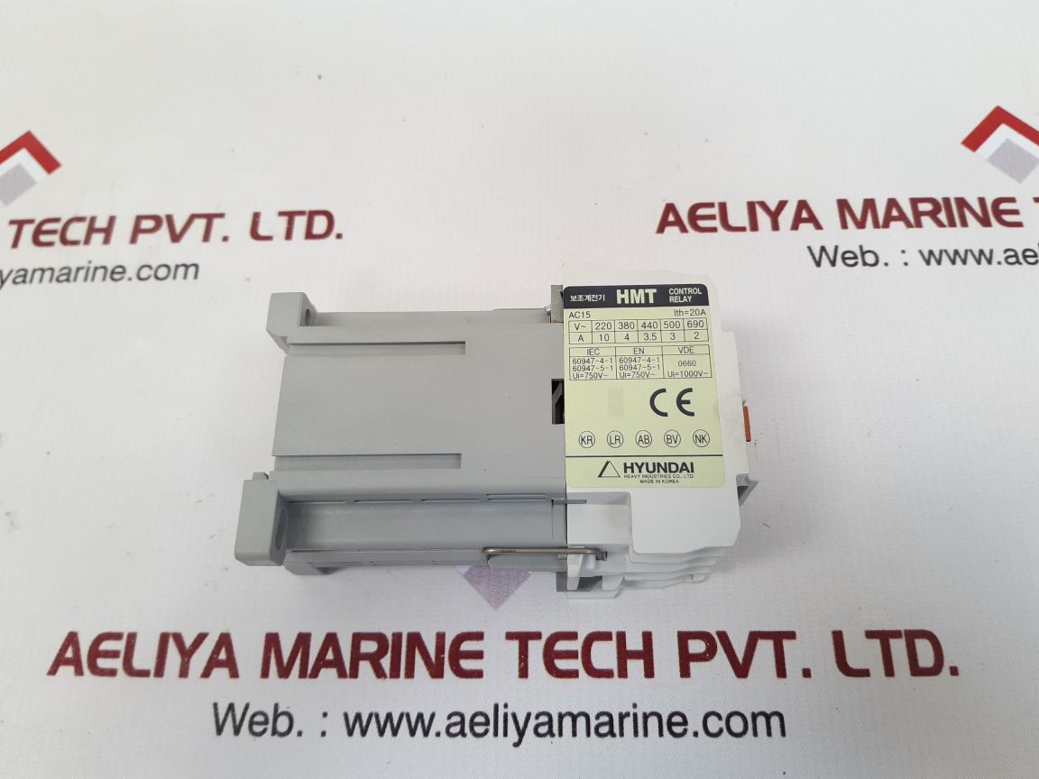 Hyundai heavy industries hmt 31 control relay 24v
