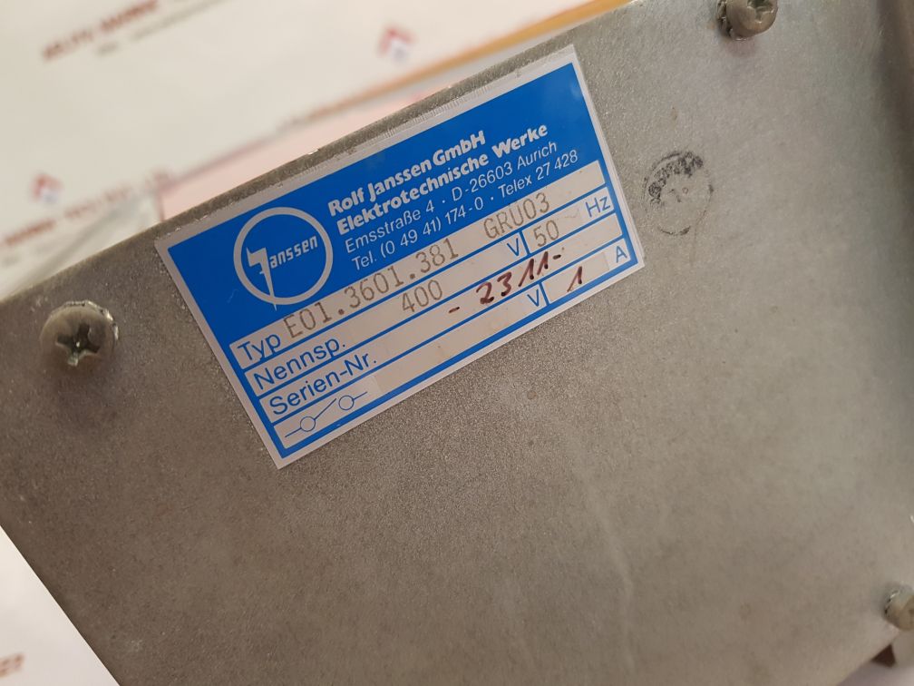 Rolf janssen e01.3601.381 gru03 
