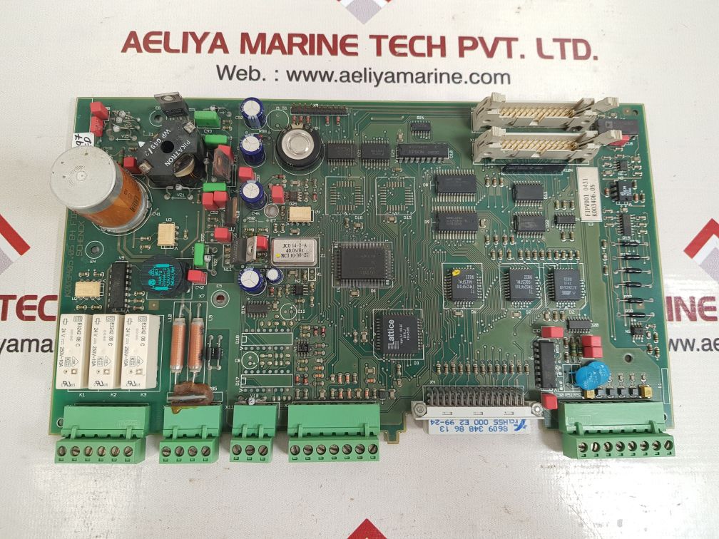 Schenck k003405.05 b4 fipv001 pcb card