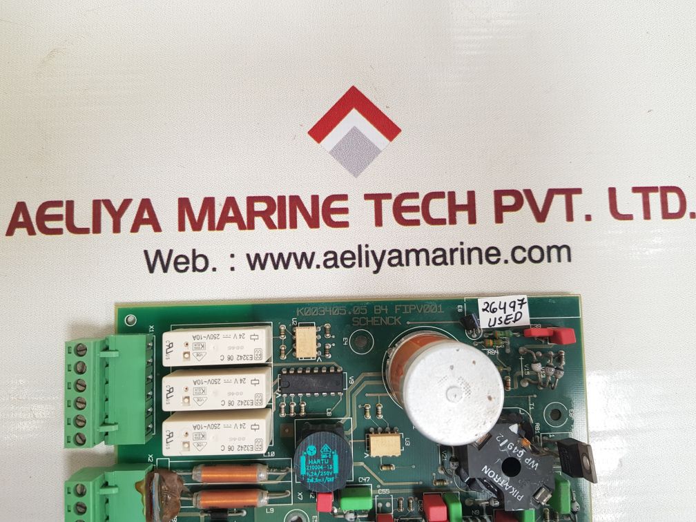 Schenck k003405.05 b4 fipv001 pcb card